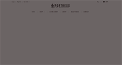 Desktop Screenshot of fortressclothing.com